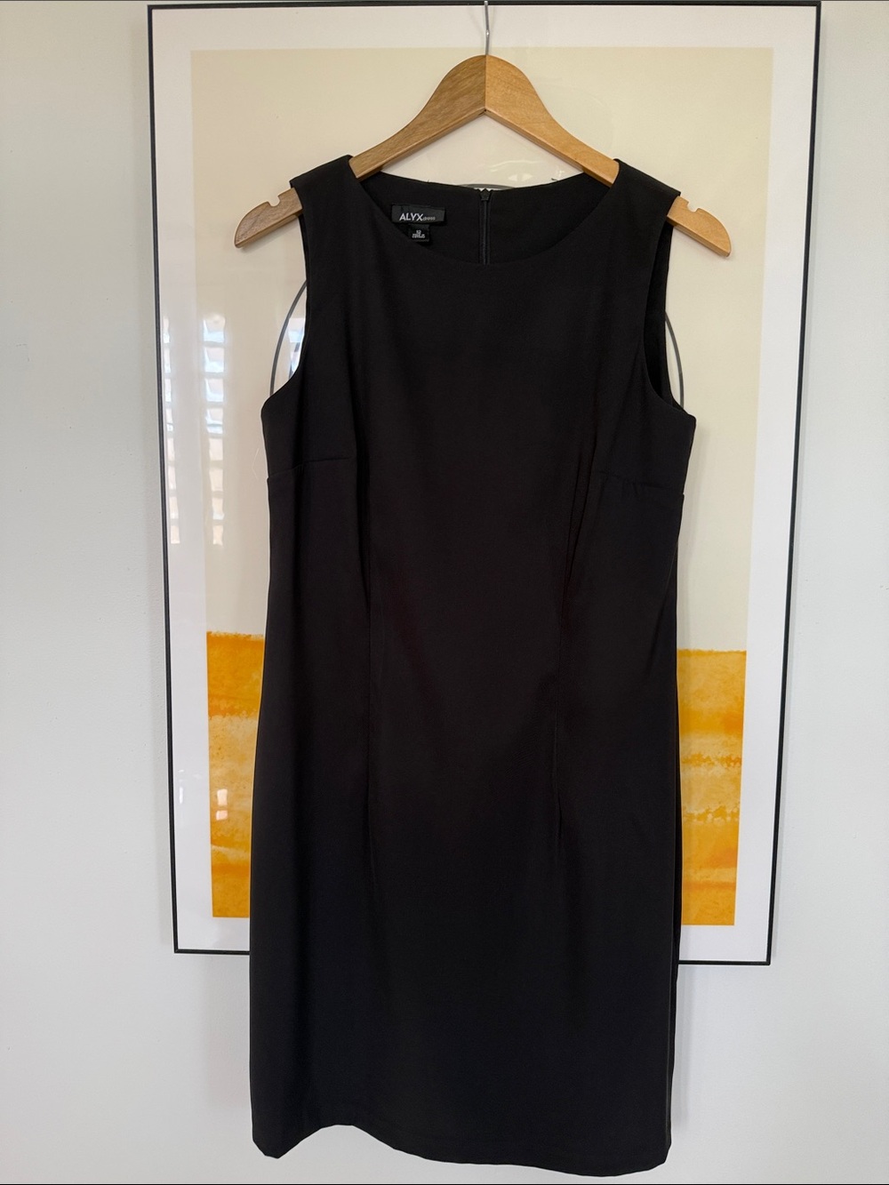 Alyx Black Sleeveless Sheath Dress